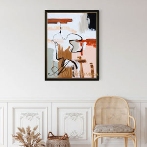 Large Abstract Canvas Art | Colorful Abstract Art | Minimalist Abstract Art | Large Art Canvas #DF019