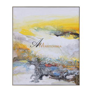 Modern Abstract Art | Abstract Landscape Painting | Wall Art For Living Room #DF028