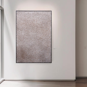 Textured Wall Art | Brown And Grey Wall Art | Modern Abstract Art | Wabi Sabi Art #DF042