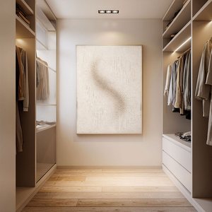 Minimalist Beige Brown Abstract Wabi Sabi Textured Geometry and Lines Wall Art for Modern Home Decor Living Room Bedroom Office Neutral Tone Artwork