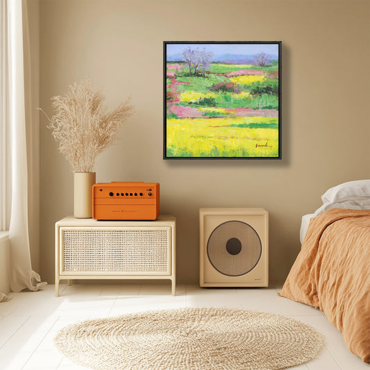 Landscape Wall Art | Acrylic Landscape Painting | Landscape Wall Art For Living Room #DF021