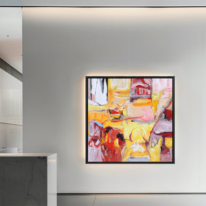 Colorful Abstract Art | Contemporary Wall Decor | Abstract Art Paintings | Original Oil Paintings #DF004