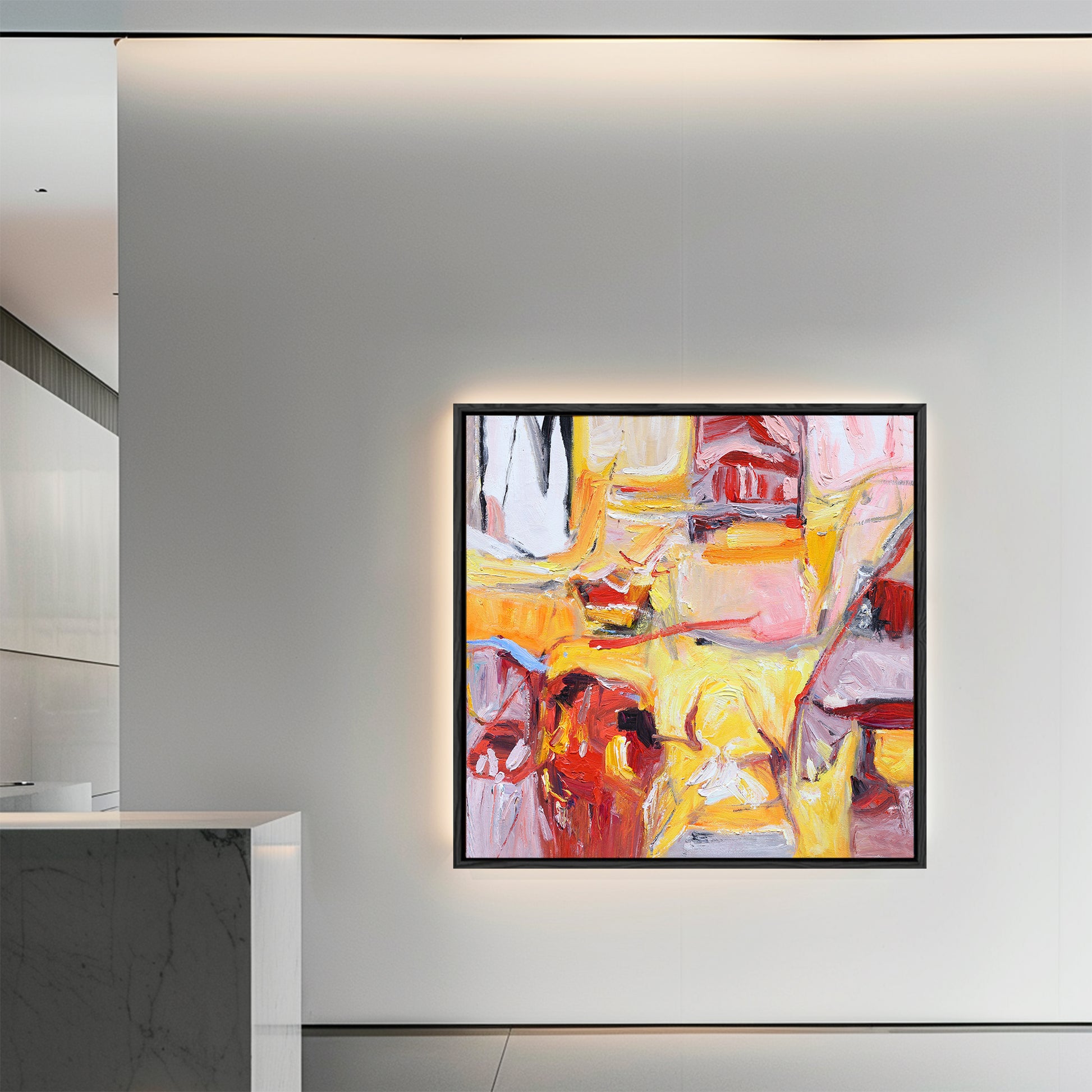 Colorful Abstract Art | Contemporary Wall Decor | Abstract Art Paintings | Original Oil Paintings #DF004