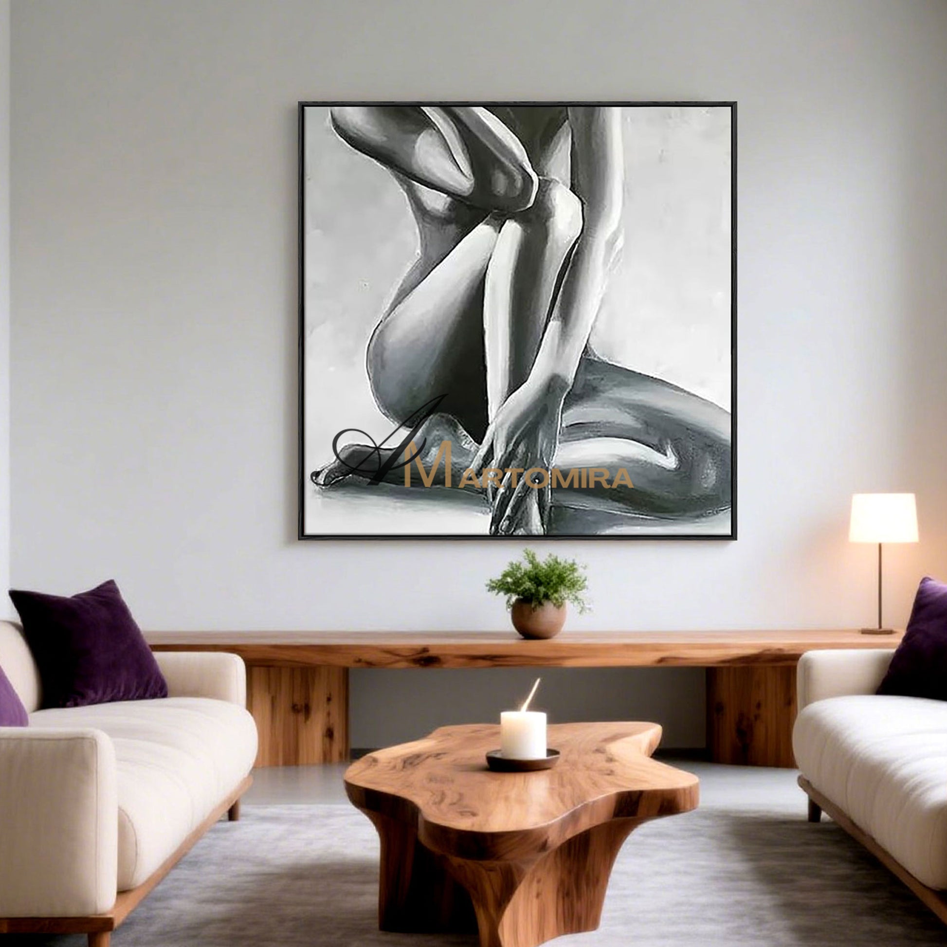 Women Body Painting | Naked Female Art | Woman Art Black And White | Modern Art #MF038