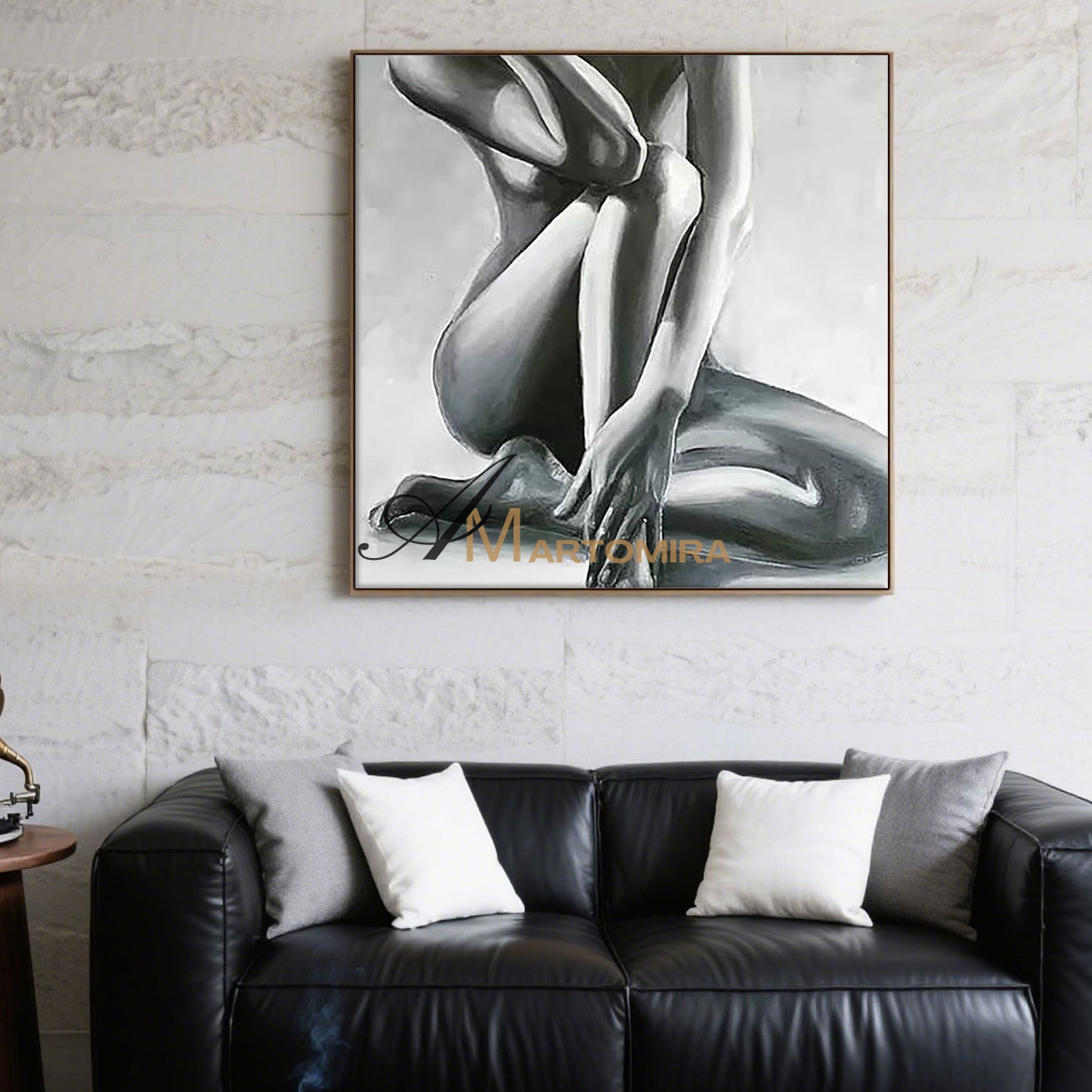 Women Body Painting | Naked Female Art | Woman Art Black And White | Modern Art #MF038