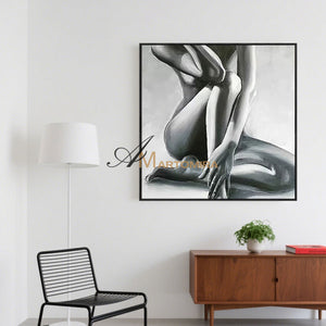 Women Body Painting | Naked Female Art | Woman Art Black And White | Modern Art #MF038