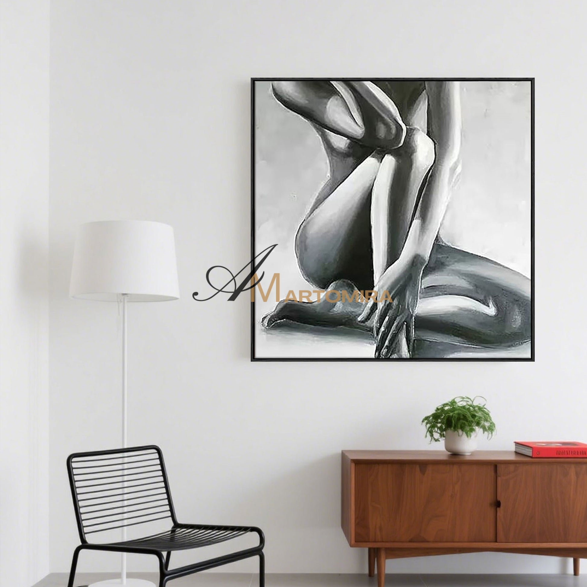 Women Body Painting | Naked Female Art | Woman Art Black And White | Modern Art #MF038