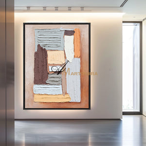 Abstract Wall Art | Contemporary Wall Art Decor | Large Abstract Wall Art For Living Room #DF007