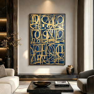 Beige and Grey Abstract Geometric Wall Art Textured Neutral Modern Canvas Painting for Living Room Bedroom Office Decor