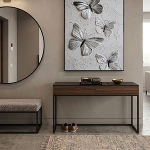 Sophisticated Black and White Textured Butterfly Wall Art, Thick Impasto Relief Minimalist Nature-Inspired Animal Decor for Living Room, Bedroom, Office, Dining Room, and Hallway – Modern Monochrome Canvas Accent Piece