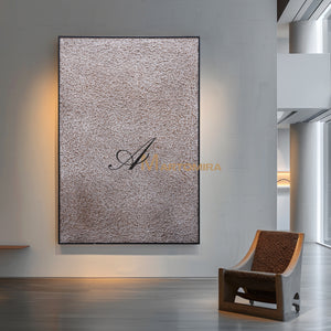 Textured Wall Art | Brown And Grey Wall Art | Modern Abstract Art | Wabi Sabi Art #DF042