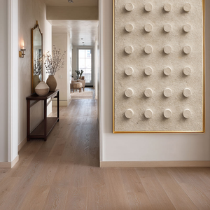 Minimalist Beige 3D Raised Circle Geometric Textured Plaster Wall Art for Modern Home Decor, Neutral Abstract Wall Decor with Stucco Texture, Wabi-Sabi Inspired? No Symmetric! Correct: Neutral Abstract 3D Circle Geometric Textured Plaster Wall Art