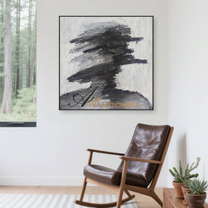 Abstract Art Paintings | Abstract People Painting | Large Contemporary Wall Art |Oil Painting #MF046
