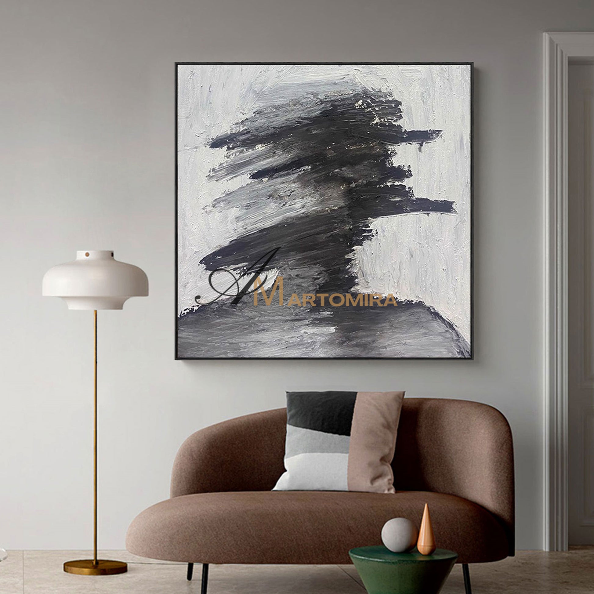 Abstract Art Paintings | Abstract People Painting | Large Contemporary Wall Art |Oil Painting #MF046
