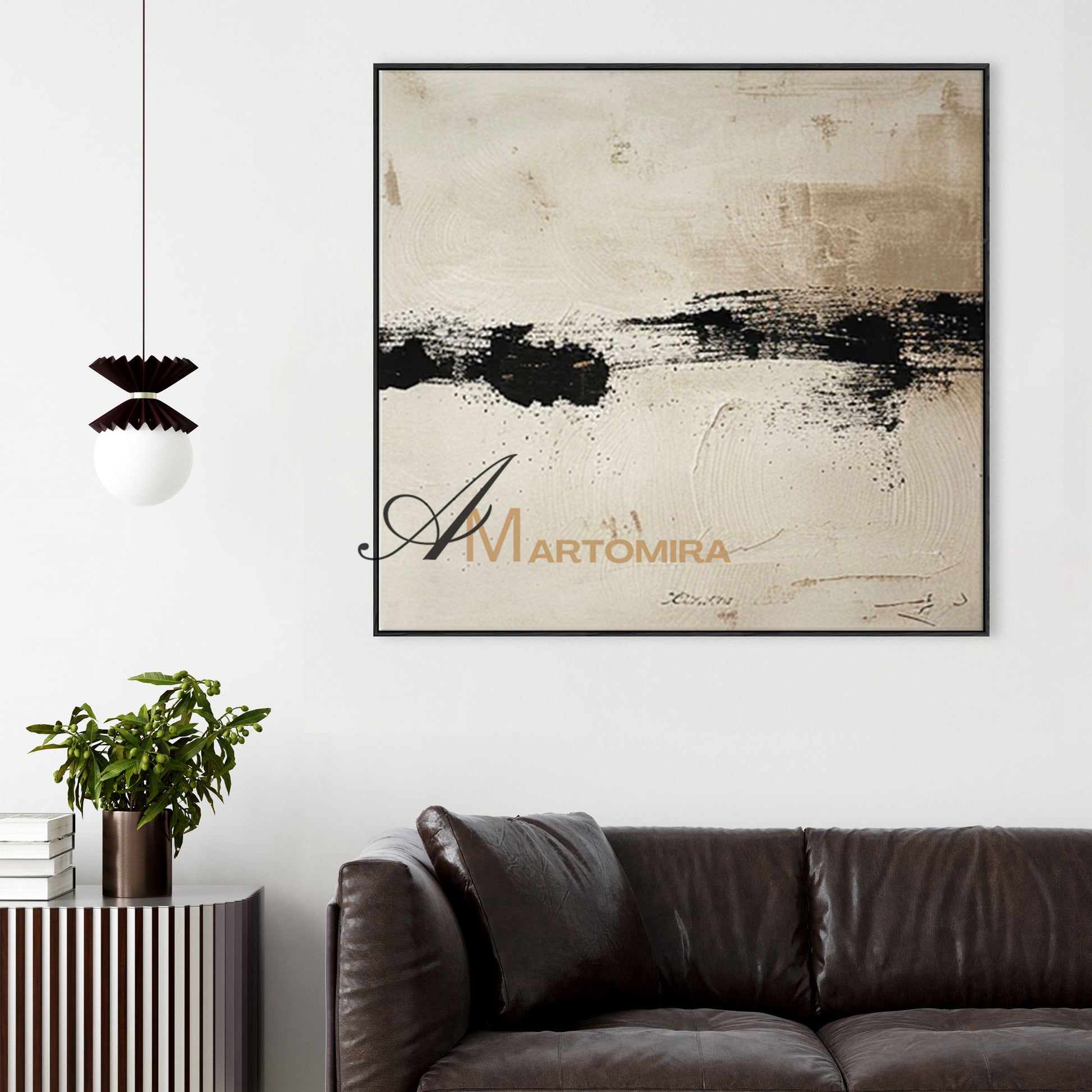 Wabi Sabi Art | Beige Wall Art | Neutral Abstract Wall Art | Extra Large Abstract Wall Art #AH151