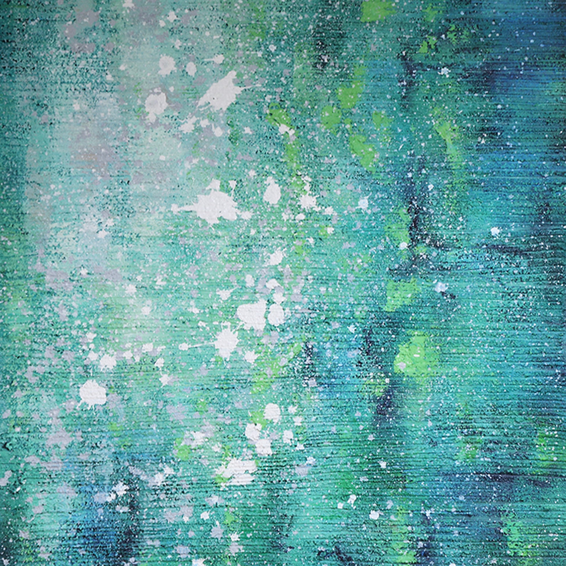 Blue Green Art | Green Abstract Art | Modern Abstract Wall Art | Canvas Art Wall Decor #DF062