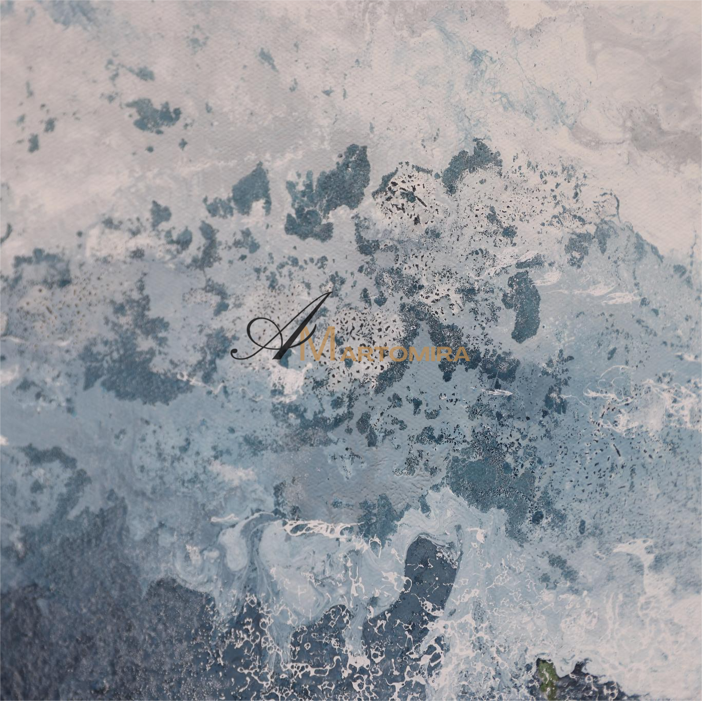 Landscape Wall Art | Abstract Painting Mountains | Abstract Landscape Art | Canvas Painting Wall Decor #DF055