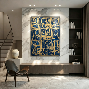 Beige and Grey Abstract Geometric Wall Art Textured Neutral Modern Canvas Painting for Living Room Bedroom Office Decor