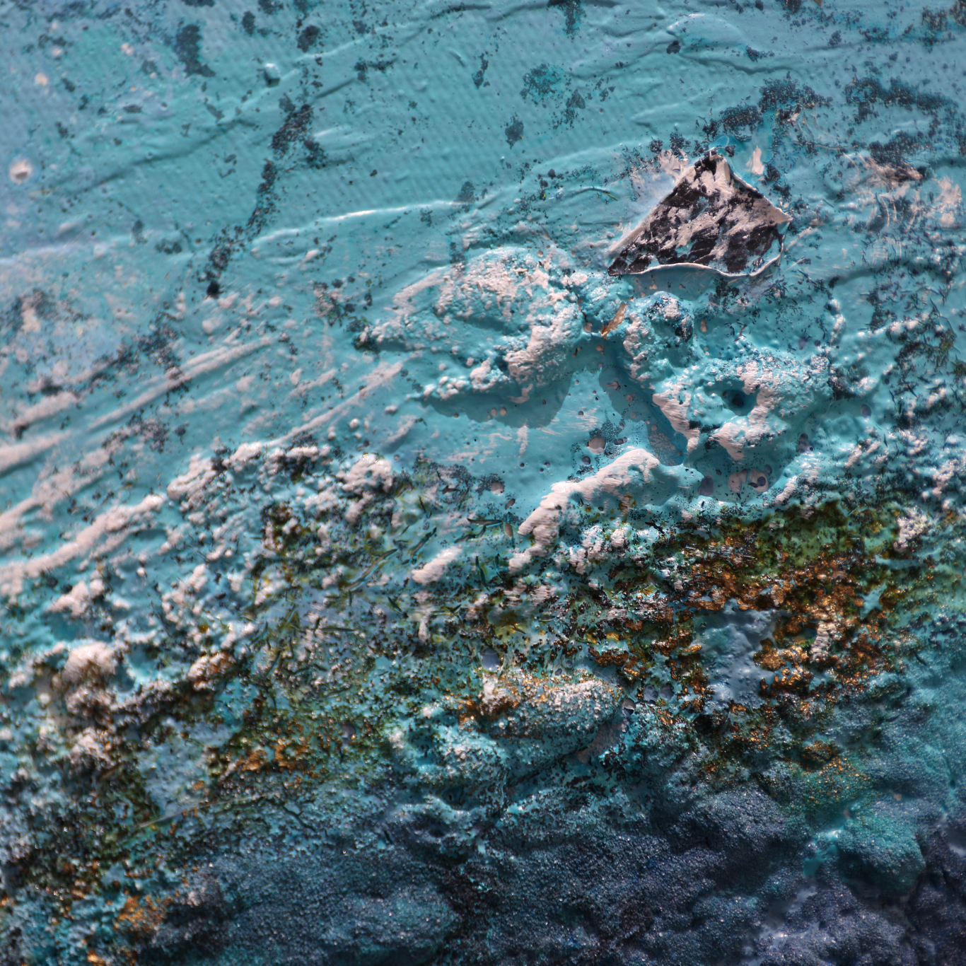 Abstract Landscape Art | Abstract Painting Mountains | Landscape Wall Art For Living Room #DF058