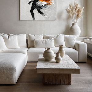Modern Framed Black Silhouette Woman Portrait Wall Art with Thick Orange White Light Grey Impasto Brush Strokes, Elegant Abstract Textured Painting for Home Decor, Living Room Bedroom Office Accent Piece, Handcrafted 3D-Like Effect