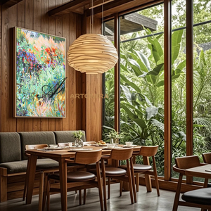 Grass Painting | Painting Grass Green | Colorful Wall Art | Modern Wall Decor Art #DF044