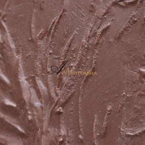 Large Textured Wall Art | Brown Wall Art | Textured Canvas Art | Modern Abstract Art #DF046