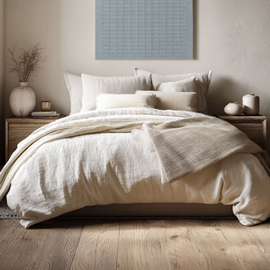 Minimalist Medium Grey Geometric Grid 3D Textured Abstract Wall Art for Living Room Office Bedroom Modern Neutral Home Decor