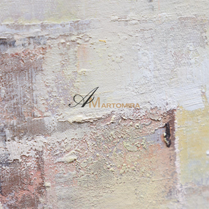 Large Abstract Wall Art | Brown And Beige Wall Art | Neutral Wall Art #DF033