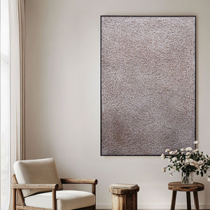 Textured Wall Art | Brown And Grey Wall Art | Modern Abstract Art | Wabi Sabi Art #DF042