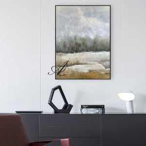 Oil Painting | Landscape Wall Art | Nature Art Landscape | Landscape Wall Art For Living Room #NY001