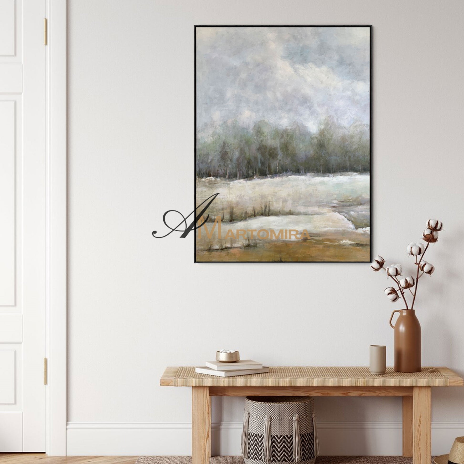 Oil Painting | Landscape Wall Art | Nature Art Landscape | Landscape Wall Art For Living Room #NY001