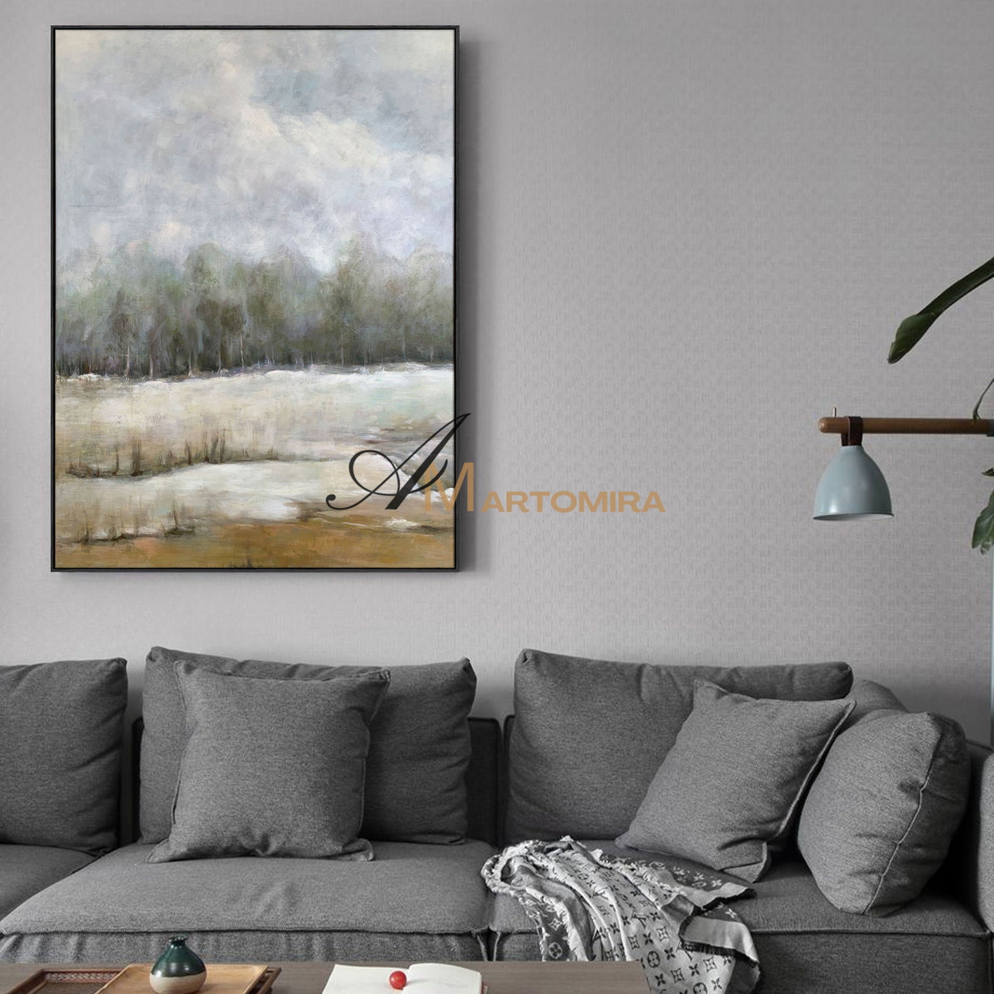 Oil Painting | Landscape Wall Art | Nature Art Landscape | Landscape Wall Art For Living Room #NY001