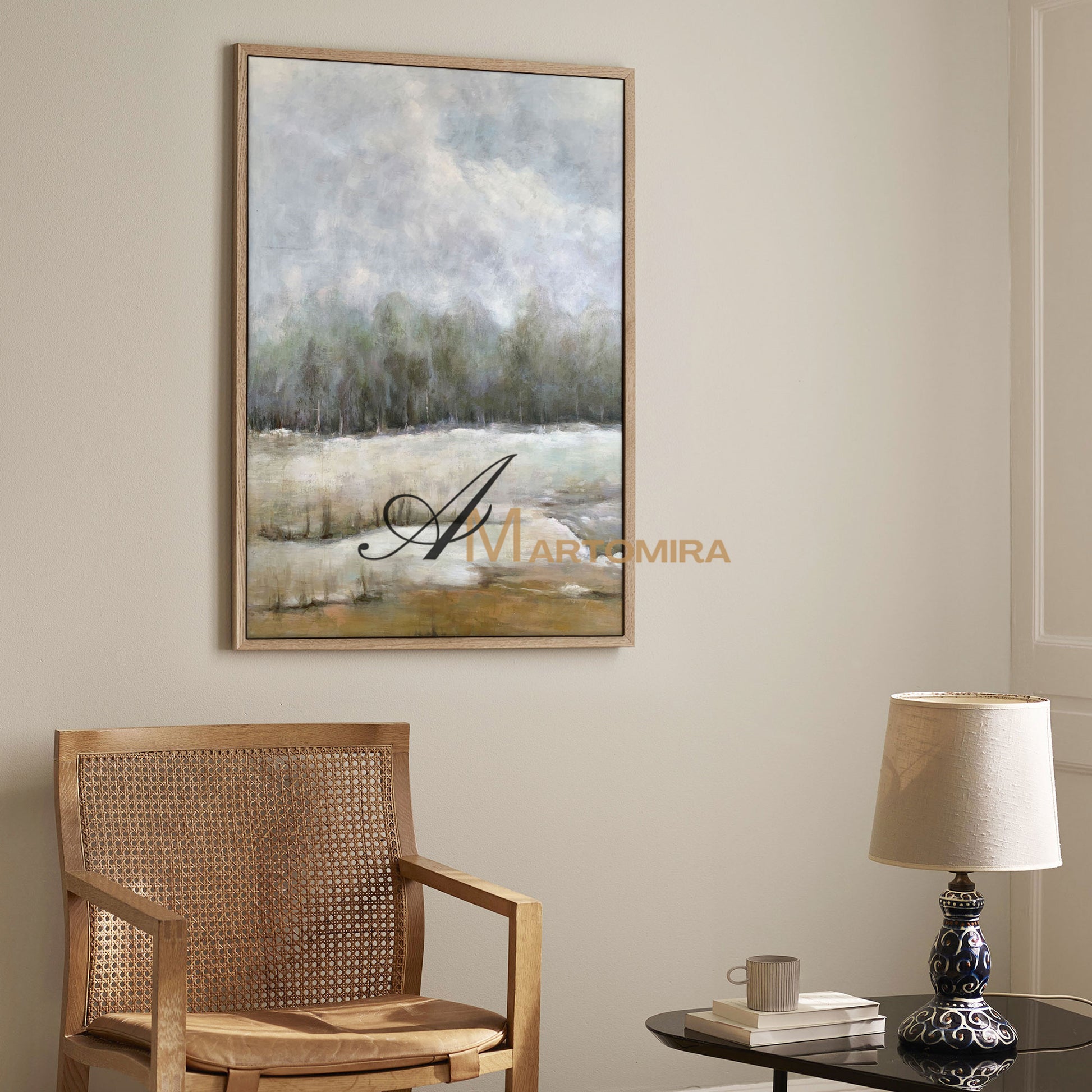 Oil Painting | Landscape Wall Art | Nature Art Landscape | Landscape Wall Art For Living Room #NY001