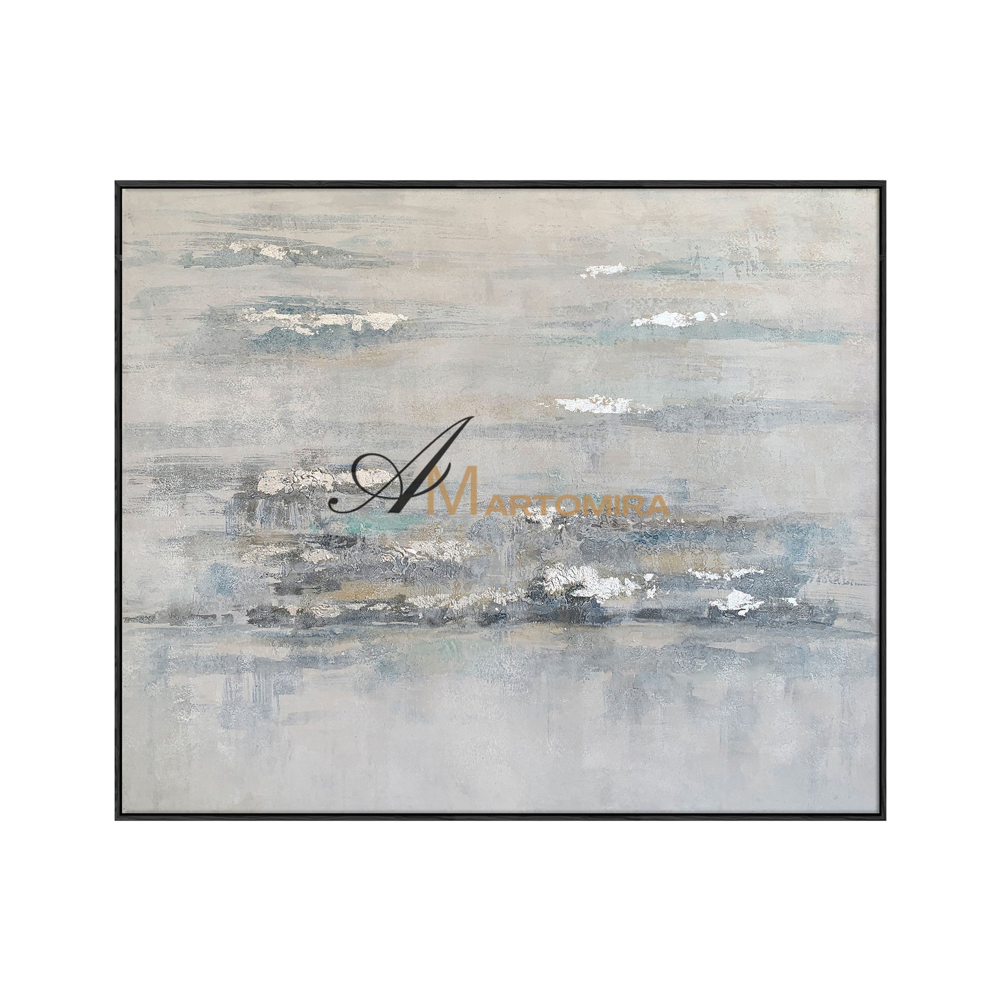 Acrylic Paint | Abstract Canvas Wall Art |Modern Abstract Wall Art | Landscape Wall Art For Living Room #NY004