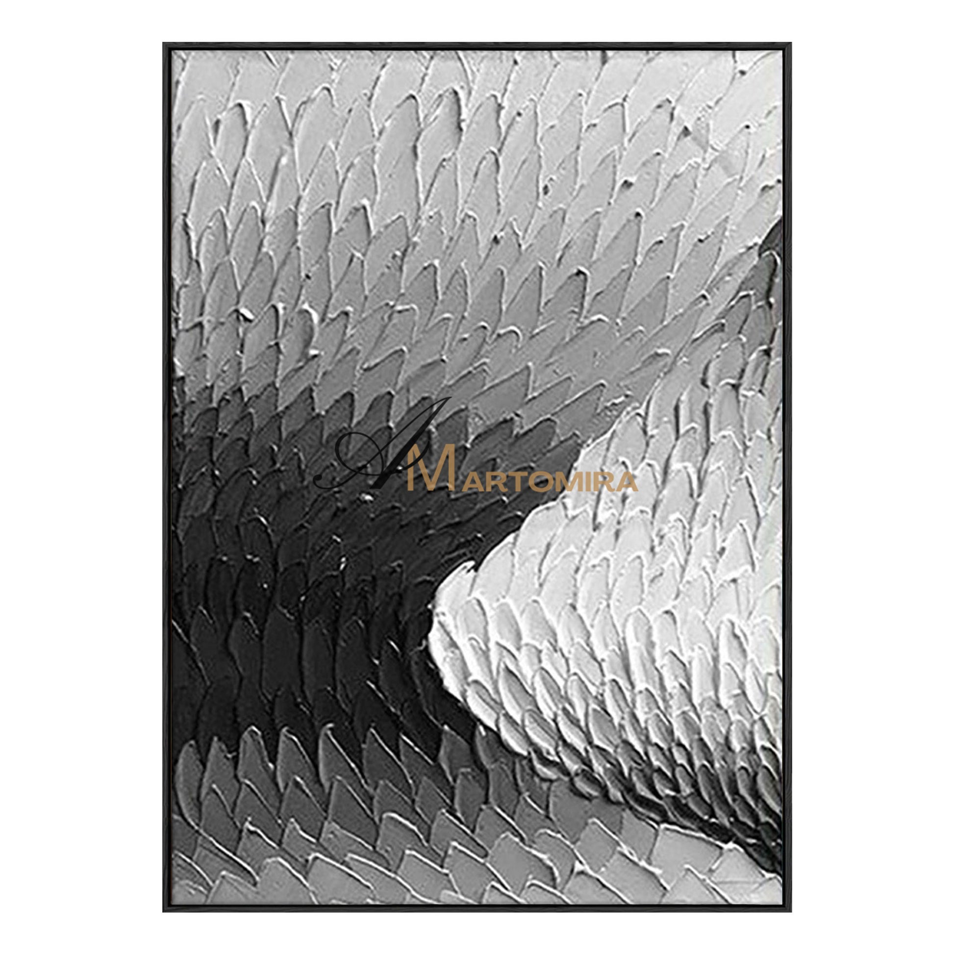 Textured Wall Art | Oil Painting Abstract Art | Textured Wall Art For Living Room | Abstract Painting #MF055