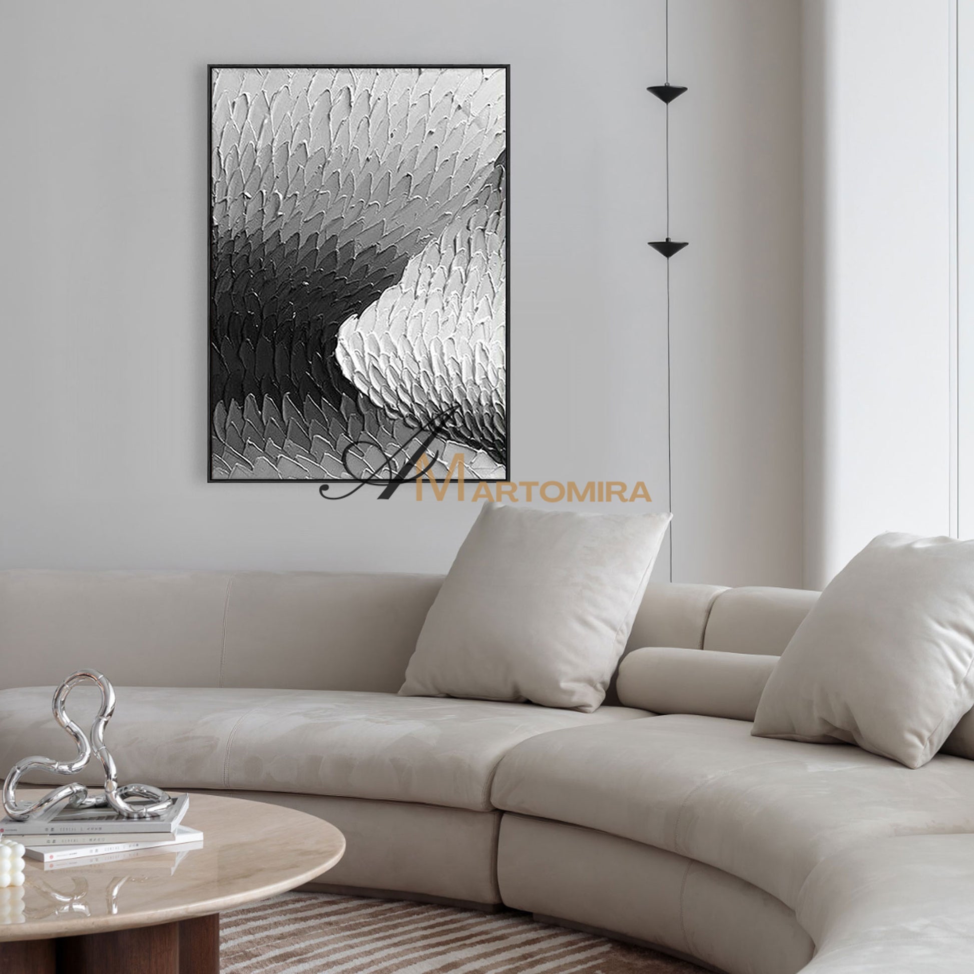 Textured Wall Art | Oil Painting Abstract Art | Textured Wall Art For Living Room | Abstract Painting #MF055