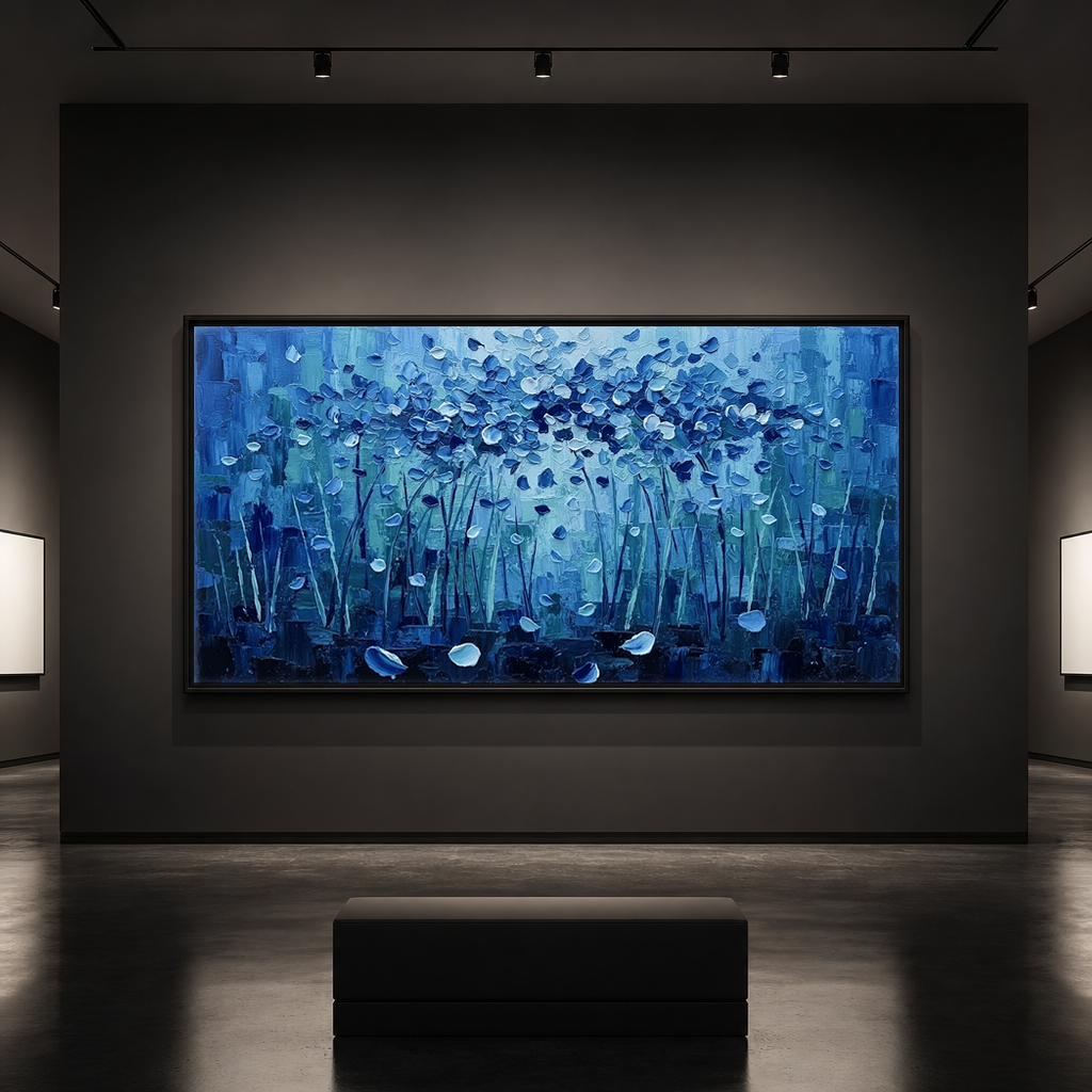 Wabi-Sabi-Kunst | Großformatige abstrakte Wandkunst | Schwarz-Weiß-Leinwandkunst | Abstrakte minimalistische Wandkunst #AH147