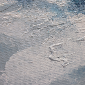 Abstract Landscape Art | Abstract Painting Mountains | Landscape Wall Art For Living Room #DF058