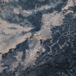 Landscape Wall Art | Mountain Wall Art | Landscape Art Oil Painting | Modern Abstract Wall Art #DF057