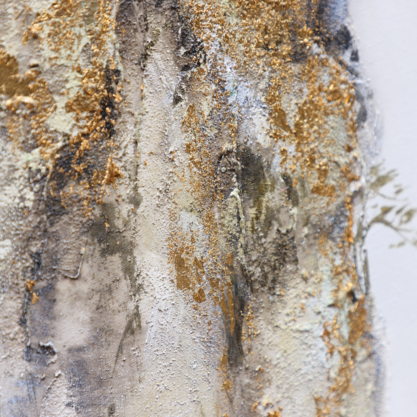 Painting Of The Mountains | Gold Canvas Art | Abstract Landscape Art | Large Canvas Wall Art #DF008