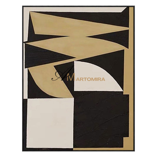Geometric Wall Art | Abstract Modern Wall Art | Contemporary Living Room Wall Decor | Abstract Art #MF062