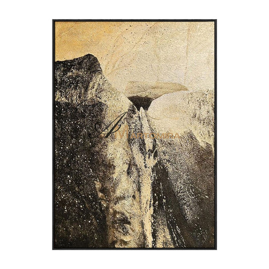 Contemporary Wall Art Decor | Abstract Art Paintings | Large Landscape Wall Art | Stone Painting #MF065