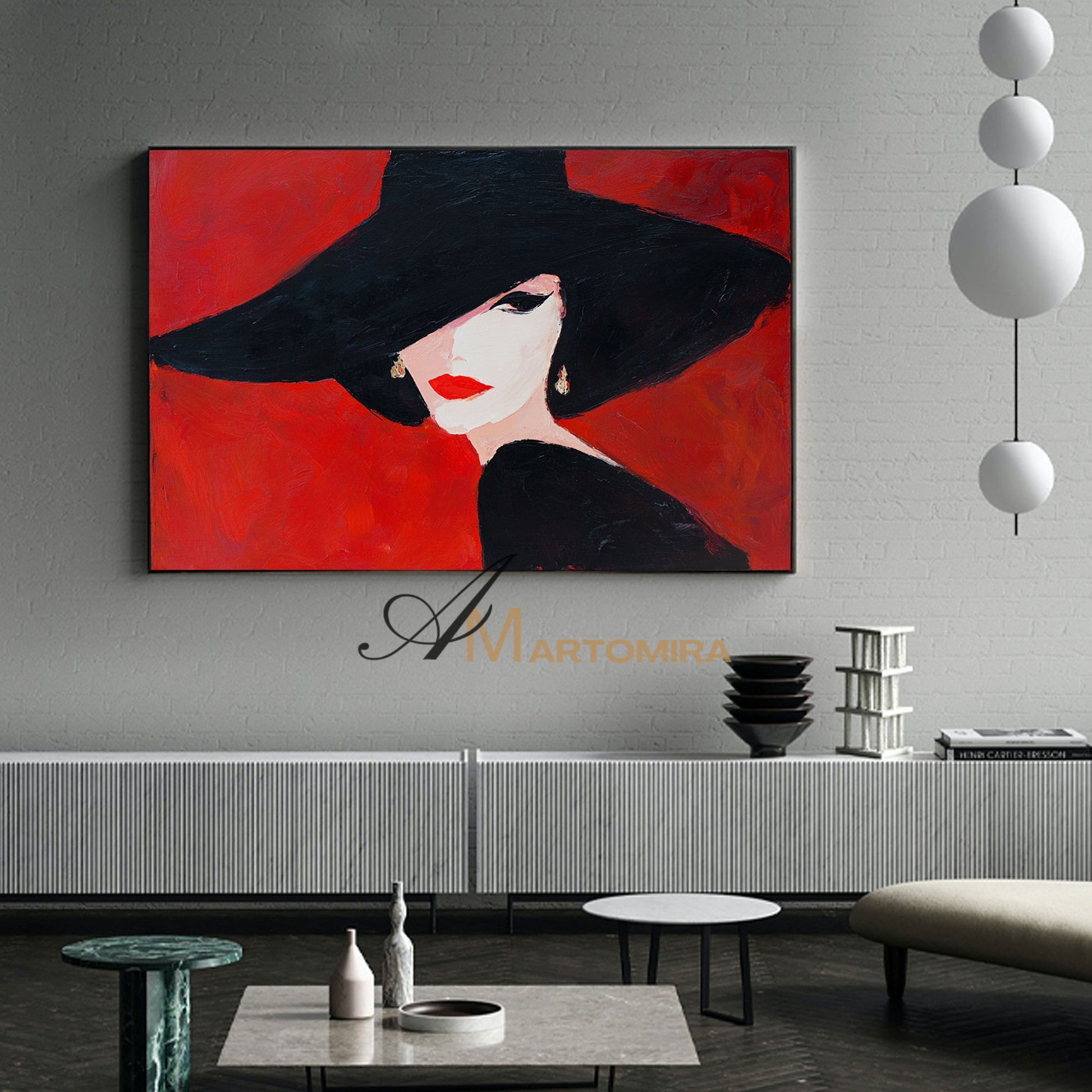 Acrylic Paint | Painting Art Woman | Beautiful Woman Painting | Wall Art For Bedroom #AP051