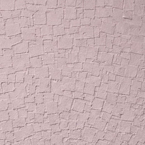 Pink Geometric Arch Plaster Relief Painting | Hand-Painted Textured Wall Art