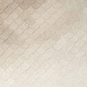 Minimalist Beige White Scale Curved Geometry Organic Pattern Textured Abstract Wall Art Warm Soft Neutral Home Decor for Living Room Bedroom Office Hallway Dining Room Calm Relaxing Framed