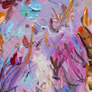 Colorful Wall Art | Modern Abstract Art | Large Canvas wall Art | Painting The Tree #DF006