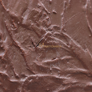 Large Textured Wall Art | Brown Wall Art | Textured Canvas Art | Modern Abstract Art #DF046