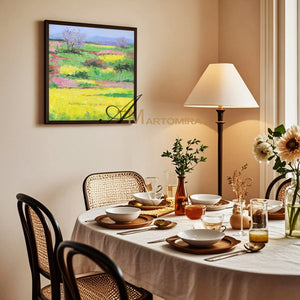 Landscape Wall Art | Acrylic Landscape Painting | Landscape Wall Art For Living Room #DF021