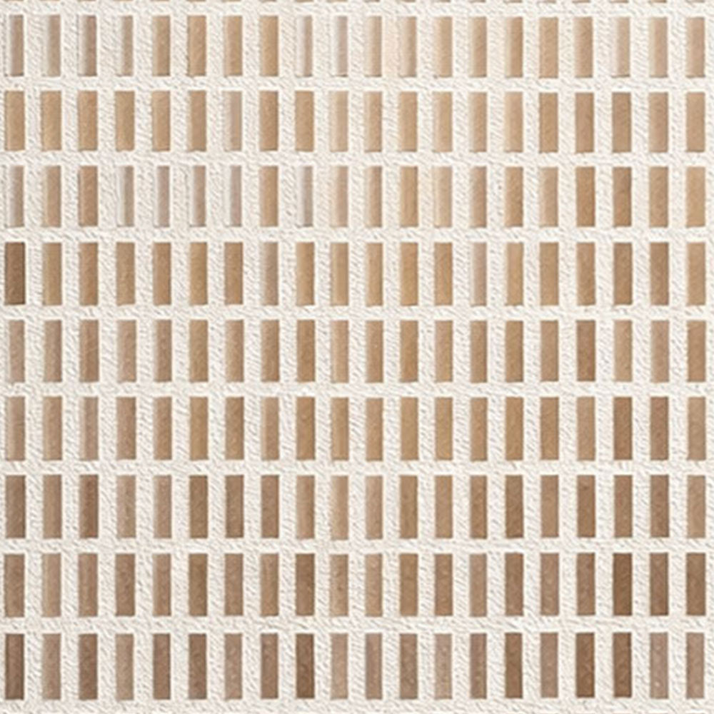 Minimalist Abstract Geometric Beige White Gradient Line Grid Textured Canvas Wall Art Neutral Tone Modern Home Office Living Room Decor#TW187