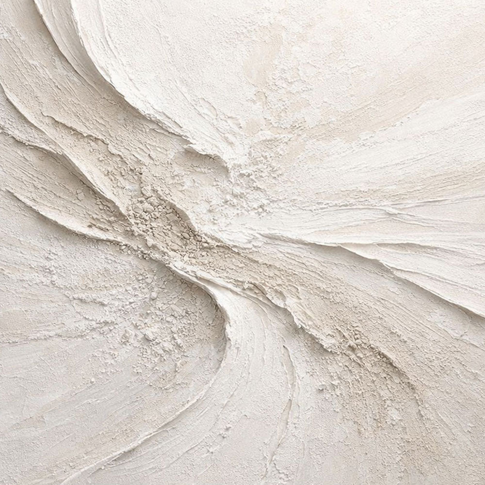 Wabi Sabi Sand Textured Canvas Painting for Bedroom | Artomira